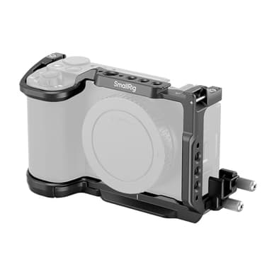 SmallRig ZV-E10 II Cage Kit for Sony ZV-E10 II with Cable Clamp for HDMI, Built-in Quick Release Plate for Arca, Cold Shoe and 3/8''-16 Threaded Holes, Full Access - 4867