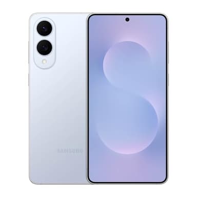 Samsung Galaxy S25 Edge Phone, 256 GB AI Smartphone, Unlocked Android, Night Video, Fast Processor, ProScaler Display, All-Day Battery, 2025, US 1 Yr Manufacturer Warranty, Titanium Icyblue