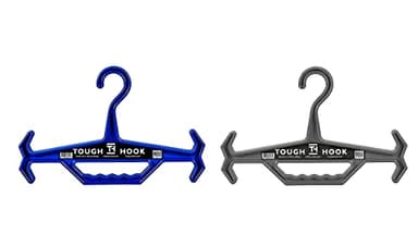 Original Tough Hook Hangers GEN2 | Set of 2 Blue and Grey |USA Made | Multi Pack