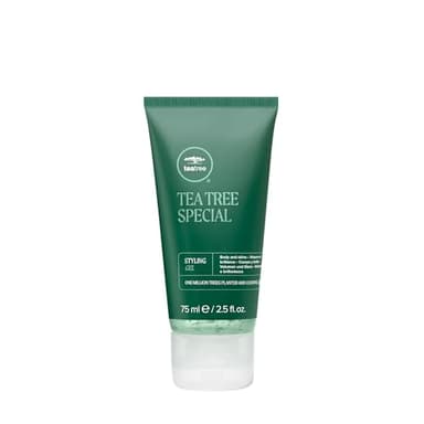 Tea Tree Styling Gel, Medium Hold, High-Shine Finish, For All Hair Types, 2.5 fl. oz.
