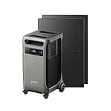 Anker SOLIX F3800 Portable Power Station with 2*410W Rigid Solar Panels, 3840Wh LiFePO4 Battery, 6000W AC output with 120V/240V, Solar Generator for Home Use, RV, Emergencies, Power Outages, Camping