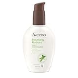 Aveeno Positively Radiant Daily Face Moisturizer with SPF 15 Sunscreen, Hydrating Facial Moisturizer with Soy Extract to Improve Skin Tone and Texture, Hypoallergenic Formula, Oil-Free, 4 FL OZ