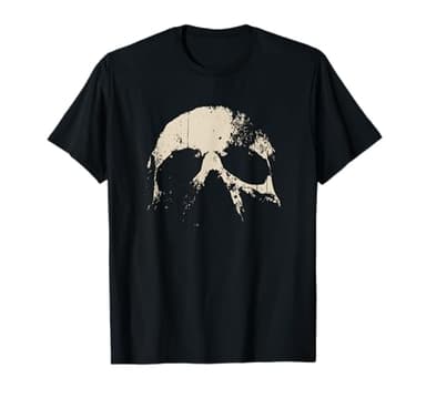 Skull Grunge Graphic for Women Men T-Shirt