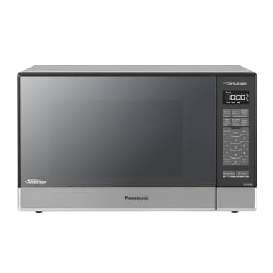 Panasonic Microwave Oven NN-SN686S Stainless Steel Countertop/Built-In with Inverter Technology and Genius Sensor, 1.2 Cubic Foot, 1200W