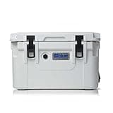 Blue Coolers Companion Cooler – 30 Quart, Roto-Molded Ice Cooler | Large Ice Chest Holds Ice up to 10 Days | (30 Quart, Arctic White)