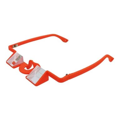 TWO STONES Belay Gasses | Climbing Glasses | Belay Glasses for Rock Climbing (Orange)