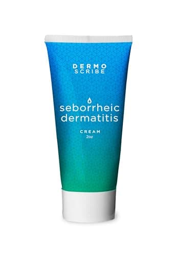 Dermoscribe - Seborrheic Dermatitis Cream, Eczema Cream, Specifically formulated for application to Itchy Skin, Redness, & Scaling, For Face, Chest & Scalp, 2 oz
