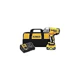 DEWALT 20V MAX Cordless Impact Wrench Kit, 20V MAX, 1/2" Hog Ring With 4-Mode Speed, Includes Battery, Charger and Kit Bag (DCF900P1)