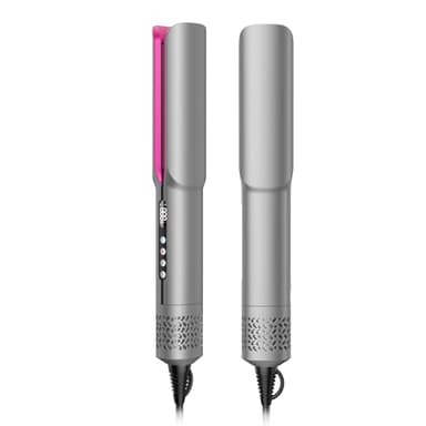 slopehill 2-in-1 Hair Straightener and Blow Dryer, Professional Flat Iron with High-Speed Airflow Technology for Straight, Smooth Hair