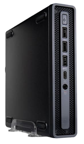 Empowered PC Envision M1 Mini Desktop (Intel 24-Core i9-14900, 64GB RAM, 2TB Gen4 NVME SSD, ASUS H610T mobo, WiFi 6, Windows 11 Pro, Type-C, HDMI & DP, VESA Mount - Small 1L Micro Workstation Computer