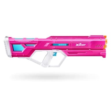 XSHOT Water Hydra Pulse Motor Soakers Pink Skin by ZURU, Motorised Water Blaster, Fills with Water in just 1 Second, with a Rechargeable Battery (Pink)