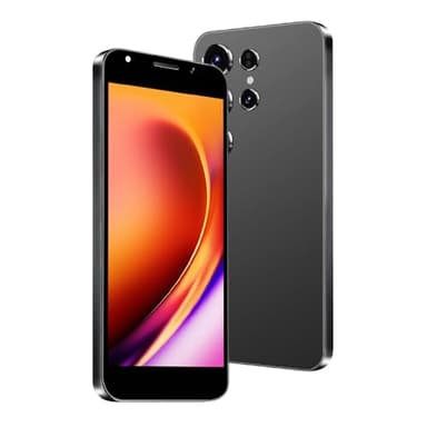 OVIO PYRRHEAN Unlockable Phone, Supports 4G Network, Android Phone, 5.0-inch Screen, 2GB RAM + 16GB ROM/TF 256GB, Dual SIM, Dual Camera, Suitable for Beginners (27black,)