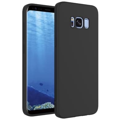 WOGROO for Samsung Galaxy S8 Plus Case Black, Scratch Resistant with Soft Touch, Slim Thin Phone Cover for Samsung Galaxy S8 Plus