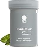 Ritual Synbiotic+ Probiotic, Prebiotic, Postbiotic, 3-in-1 Formula for Gut and Digestive Health, Regularity, Bloat, Immune Support, Vegan Delayed-Released Capsule, Women and Men, 30 Day