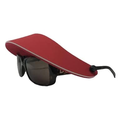 3-pak visors attach to sunglasses. No headache, strapless sun visor. Reduces glare, great for post cataract surgery.