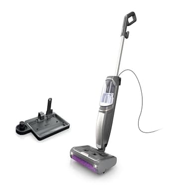Shark Steam Pickup Lightweight 3-in-1 Steam Mop Cleaner Picks Up Debris, Deep Scrubs & Steam Sanitizes - All At Once for Home with Sealed Hard Floors like Hardwood, Tile & Laminate, SD201