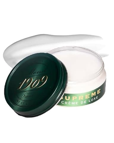 Collonil Leather Shoe Polish Colorless 1909 Crème de Luxe 3.38 Fl Oz – Shoe Cream for optimum color refreshing & color depth, protects & nourishes all smooth leather color depth glow