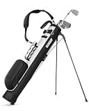 Findway Golf Stand Bag, Samll Golf Bag for The Driving Range, Par 3 and Executive Courses, Lightweight Golf Club Carry Bag with Ball Holder and Pockets for Men Women