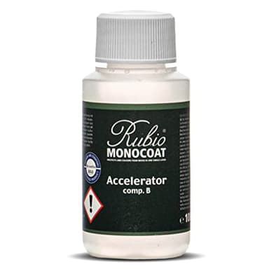 Rubio Monocoat Oil Plus Part B Accelerator & Hardener for Wood | Matte Finish | 100 mL