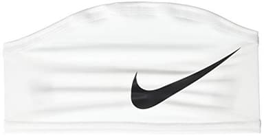 Nike Pro Dri-Fit Skull Wrap 4.0, White/Black, One Size Fits Most, One Size fits Most, Adult and Youth