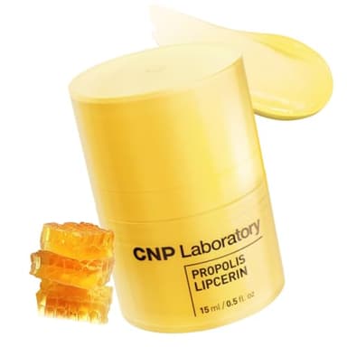 CNP Honey Lip Butter - Propolis Lipcerin™ 01 Original, Hydrating Overnight Manuka Lip Balm & Mask, 12hr Long-Lasting Moisture, Stocking Stuffers, Gifts for Women, 0.5 fl.oz.
