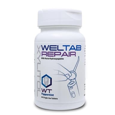 Weldental Weltab Repair WT Water Flosser Tablets Compatible with Waterpik Whitening Water Flosser 60 Count