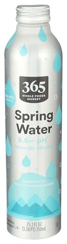 365 by Whole Foods Market, Mineral Spring Water, 25.3 Fl Oz