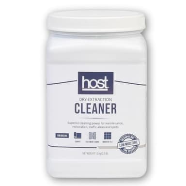 HOST® Dry Extraction Cleaner - Natural, Non-Toxic, Biodegradable Cleaning Compound for Carpets, Grouted Tile, and Textured Floors - Low Moisture Formula, Safe for People & Pets, 2.5 lb Shaker Jar