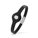 Divoti CGM Continuous Glucose Monitor Sensor Cover Armband Compatible with Dexcom G7, Trim-to-fit Adjustability- Black