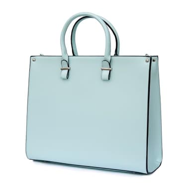 Called and Ready Temple Bag for Women - Oversized Clothing Tote with Separate Shoe Compartment | Multiple Pockets Keep Clothes Organized | Fits Most LDS Temple Lockers | Stylish Robin Egg Blue