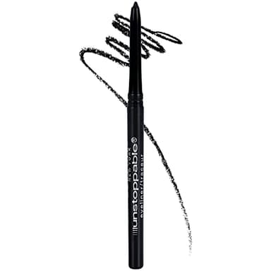 Maybelline Unstoppable Waterproof Mechanical Black Eyeliner Pencil, Easy to Apply, Smooth Glide, Up to 24 Hour Wear, Onyx