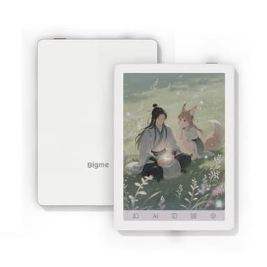 Bigme B6 Color E-Reader, Colour eBook Readers 6 Inch E-Ink eReaders Digital ePaper Tablet with Android 14, 4GB+64GB, Adjustable Front Light eReader Device with Audiobook Translator Voice Recorder