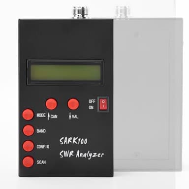 Mulcort SARK100 Portable Antenna Analyzer Meter User-Friendly Operation with High Accurate Measurement for Versatile Applications