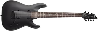 Schecter Damien-7 SBK Electric Guitar - Satin Black
