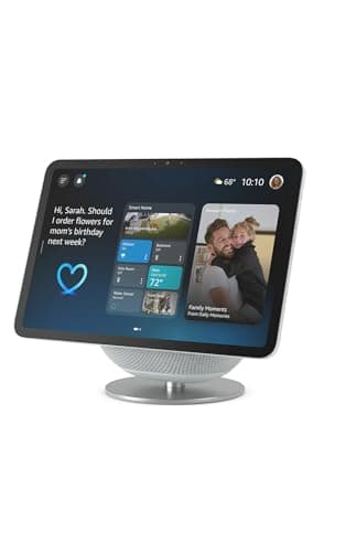 Amazon Adjustable Stand, Designed for Amazon Echo Show 8 & 11 (2025 releases, sold separately), Glacier White