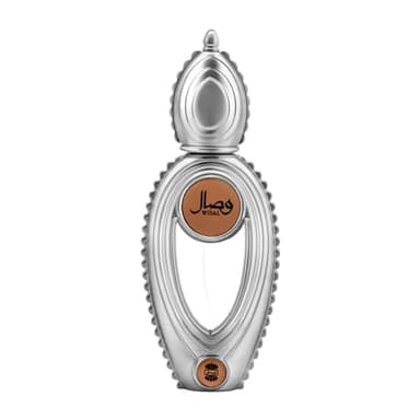 Ajmal Wisal Eau de Parfum for Women – 1.7 oz | Long Lasting Arabic Perfume | Fruity, Spicy, Woody Scent | Elegant Everyday Fragrance | Made in Dubai | Middle Eastern Luxury Perfume