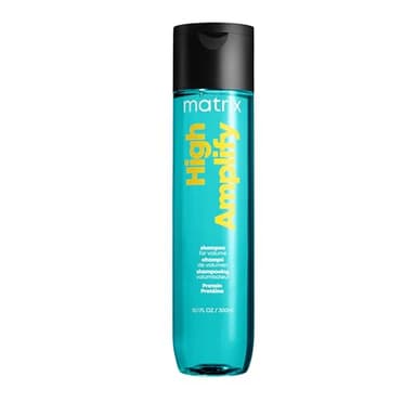 Matrix High Amplify Volumizing Shampoo - Instant Lifts and Cleanses Hair For Volume & Strength, Lightweight & Silicone-Free Formula, Boost Structure in Fine, Thin & Limp Hair With Protein, 10.1 Fl Oz