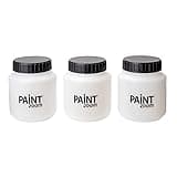 Paint Zoom Set of 3 Additional Durable Plastic Paint Containers made ONLY to fit Used to Store Extra Paint Colors