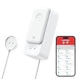 SwitchBot WiFi Water Sensor, Smart Water Leak Detector, 100dB Adjustable Alerts & App Alerts, IP67 Waterproof, Wireless Detector for Home with 1m (3.28ft) Sensing Cable, No Hub Required (Support 2.4G)