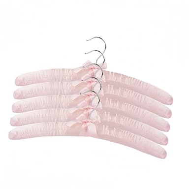 Padded Hangers for Women Clothing Satin Hangers Padded Hanger for Sweaters Non Slip Padded Clothes Hanger