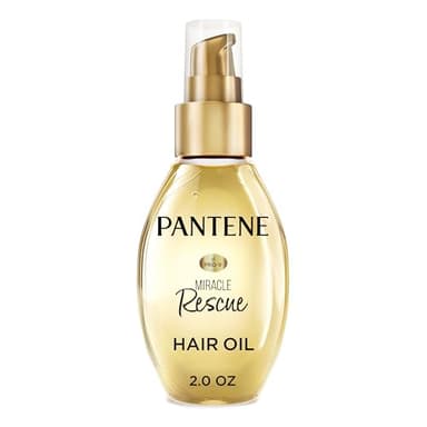 Pantene Miracle Rescue Regenerative Hair Oil - 2.0 FL Oz - Deep Repair Treatment for Dry & Damaged Hair