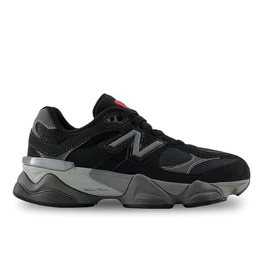 New Balance 9060 Big Kids Shoes (Black Castlerock, 6.5)