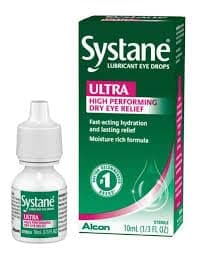 Systane Ultra Eye Drops Lubricant High Performance Dhdrs Two- 4-mL 0.14 fl oz. Bottles