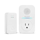 sectelli Wireless Doorbell Door Bell Chime 5 Volume Levels 60 Chimes,Self-Powered Door Bell with 2 USB Ports,1600ft Long Range Doorbell Kit with Socket LED Flashing,IP66 Waterproof No Battery Required