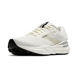 Brooks Women’s Adrenaline GTS 24 Supportive Running Shoe - Coconut/Black/White Sand - 8 Medium