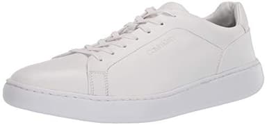 Calvin Klein Men's Falconi Sneaker, White, 13