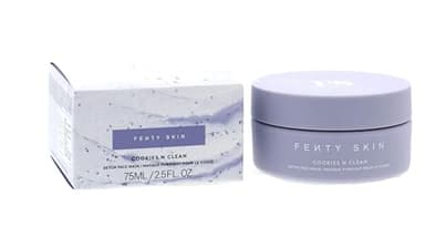 Fenty Skin Cookies N Clean Whipped Clay Pore Detox Face Mask with Salicylic Acid + Charcoal 2.5 oz/ 75 mL