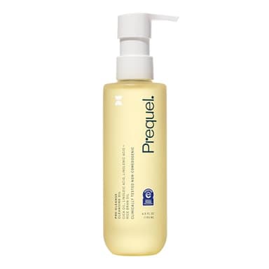 Prequel Skin Pre-Gleanse Oil Cleanser for Face. Double Cleansing Oil Skincare for Women with Cica and more. Non-Comedogenic Makeup Remover. Unscented Gentle Formula For All Skin Types. 6.5oz