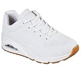 Skechers Women's Uno-Stand on Air Sneaker, White, 7
