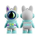 Custom Personalized Flash Drive, Bilious Cute Space Rabbit Style USB 3.0 128G Thumb Drive
